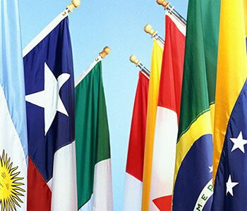 Доставка в/из Южной Америки